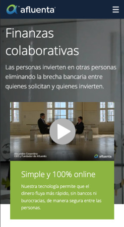 Screenshot del sitio